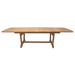 Teak Outdoor Dining Table For 8 (96" Long Rectangle) - Gala - Teak HQ™