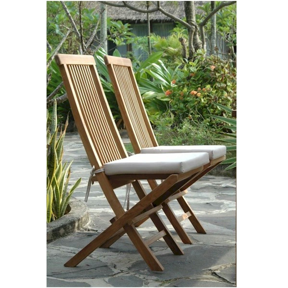 Teak Outdoor Folding Chair - Bristol - Teak HQ™