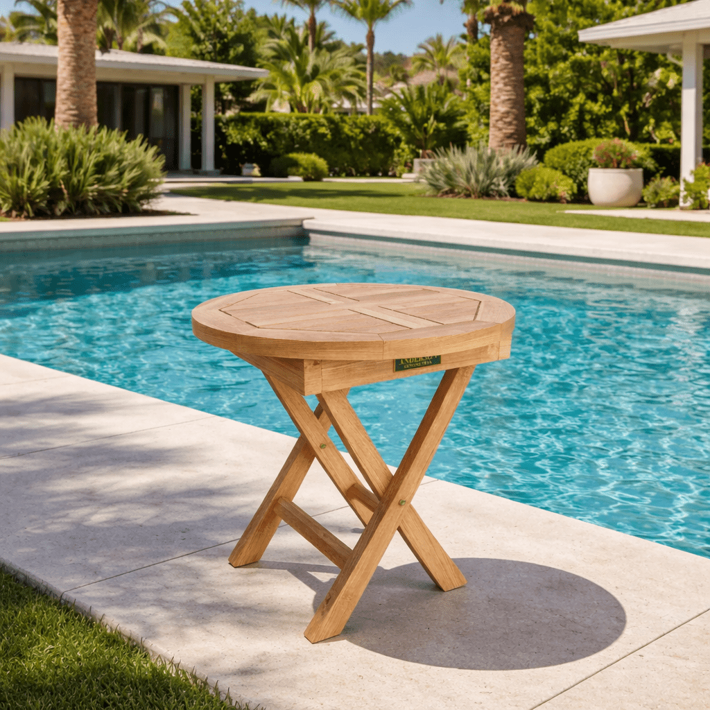 Teak Outdoor Folding Table (20