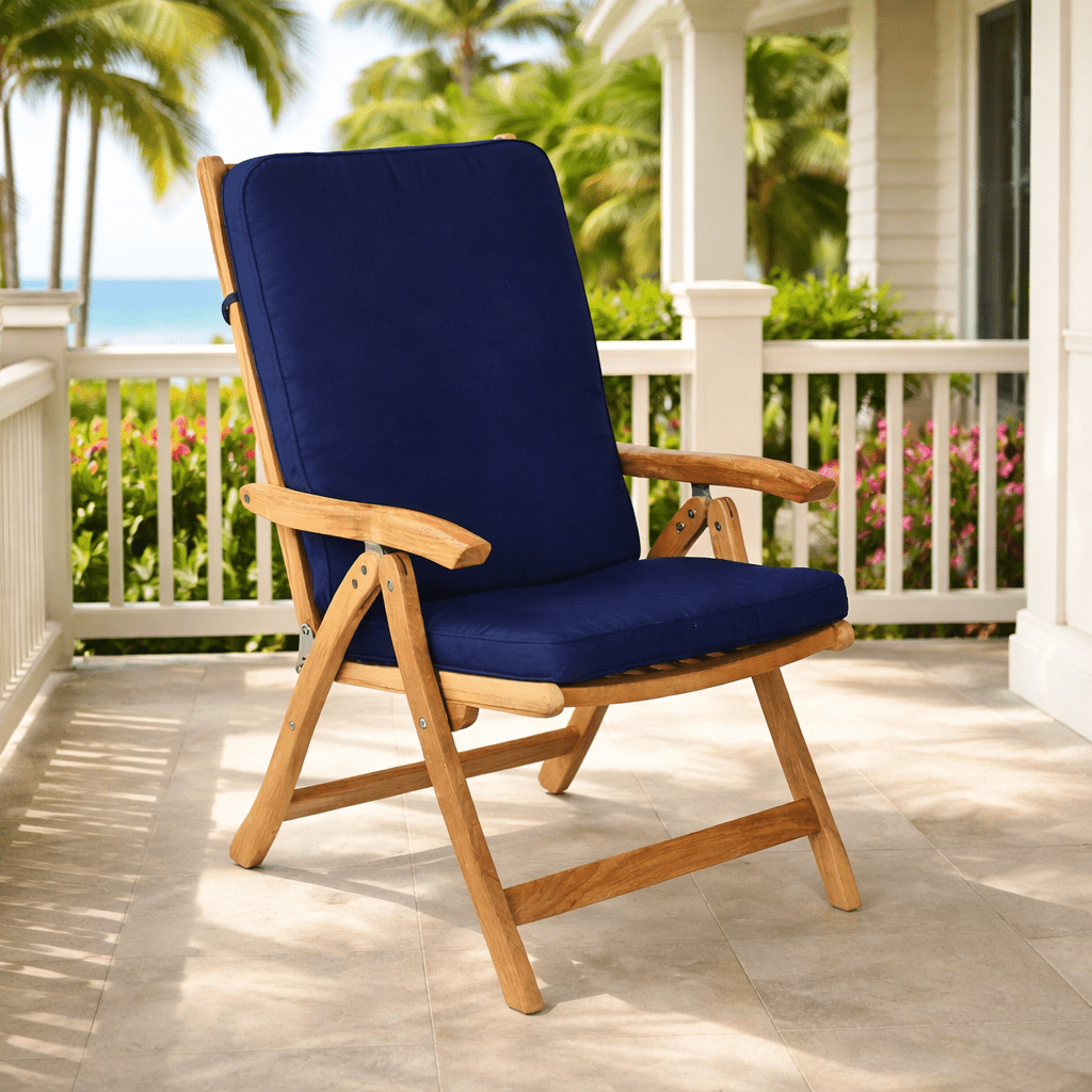 Teak Outdoor Furniture Cushion - For Estate Chairs - Teak HQ™