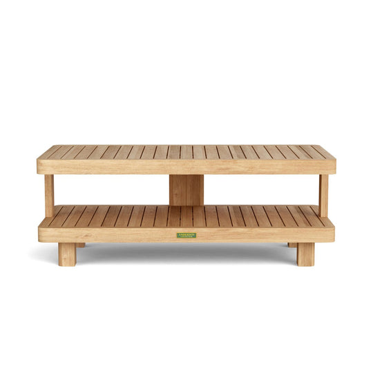 Teak Outdoor Furniture Table (48" Long Rectangle) - Granada - Teak HQ™