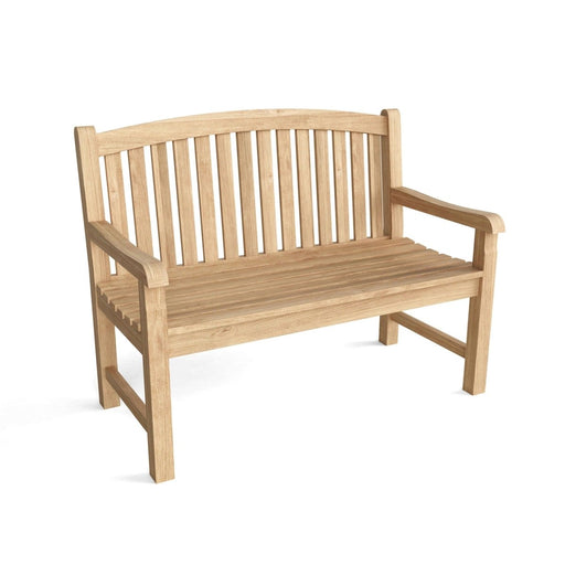 Teak Outdoor Garden Bench (2 - Seater) - Chelsea - Teak HQ™