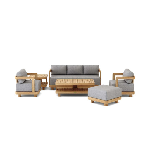 Teak Outdoor Garden Furniture - Granada 6 - Piece Set - Teak HQ™