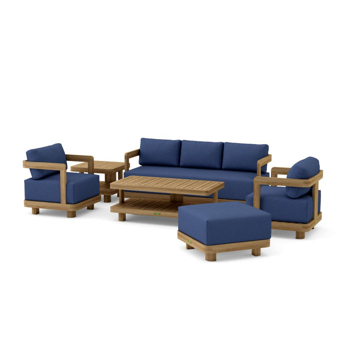 Teak Outdoor Garden Furniture - Granada 6 - Piece Set - Teak HQ™