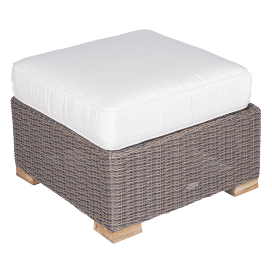 Teak Outdoor Ottoman - Sanibel - Teak HQ™