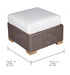 Teak Outdoor Ottoman - Sanibel - Teak HQ™