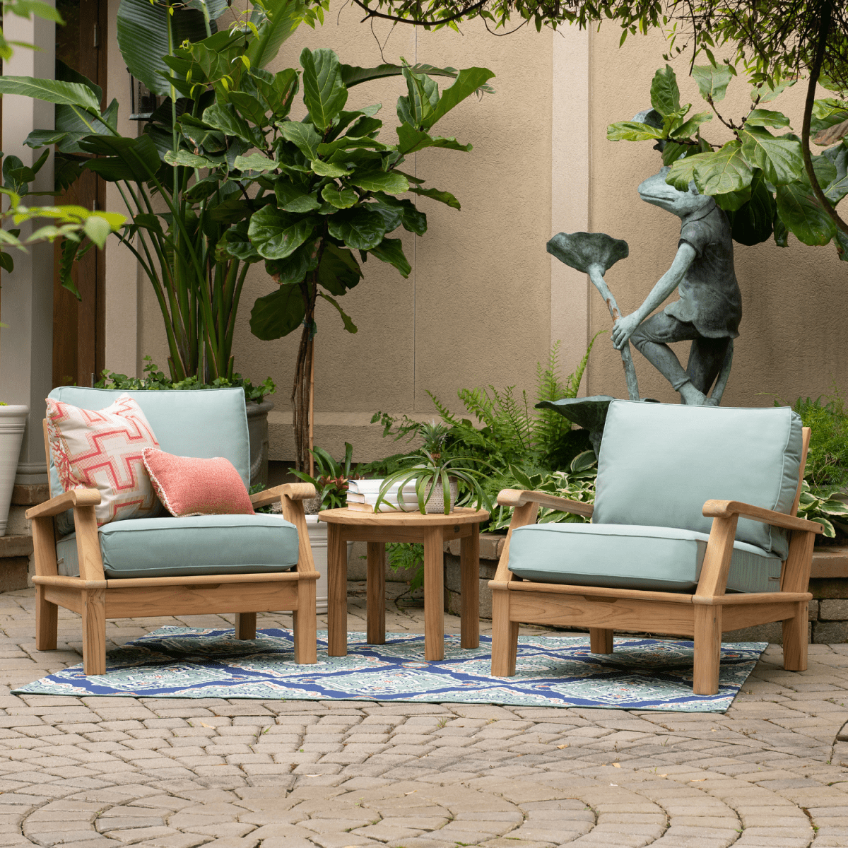Teak Outdoor Patio Chair - Miami - Teak HQ™