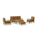 Teak Outdoor Patio Furniture Set - Brianna 5 - Piece Set - Teak HQ™