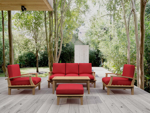 Teak Outdoor Patio Furniture Set - Brianna 5 - Piece Set - Teak HQ™