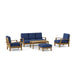 Teak Outdoor Patio Furniture Set - Brianna 5 - Piece Set - Teak HQ™