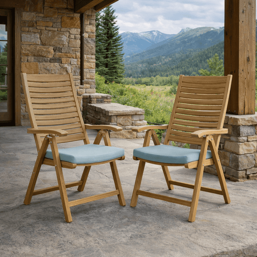 Teak Outdoor Recliner Chair - Carina - Teak HQ™