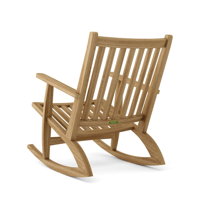Teak Outdoor Rocker - Modern - Teak HQ™