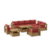 Teak Outdoor Sectional Set - Copacabana 7 - Piece Modular Set - Teak HQ™