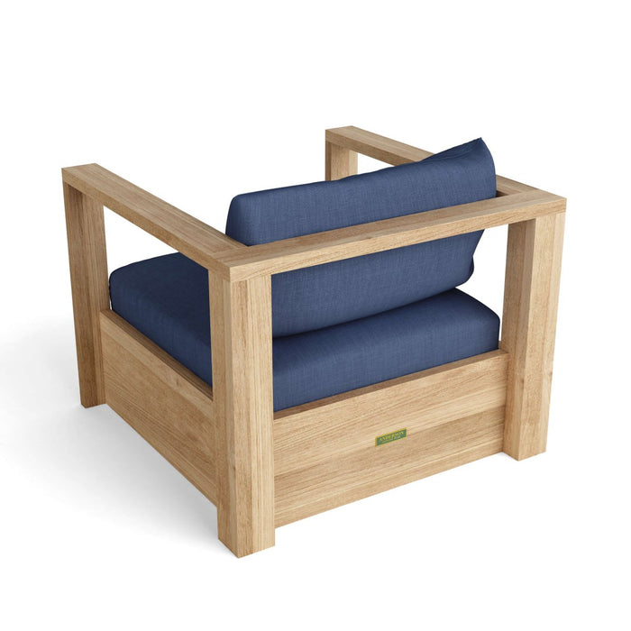 Teak Outdoor Sectional Set - Copacabana 7 - Piece Modular Set - Teak HQ™
