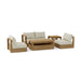 Teak Outdoor Sectional Sofa - Copacabana 5 - Piece Modular Set - Teak HQ™