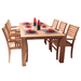 Teak Outdoor Set - Comfort (Table) & Avant (6 Chairs) - Teak HQ™