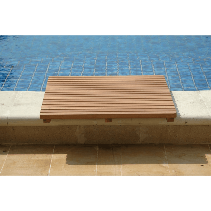 Teak Outdoor Shower Mat (24" Square) - Spa - Teak HQ™