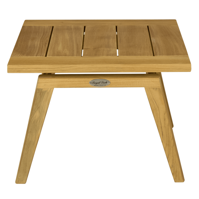 Teak Outdoor Side Table (20" Square) - Admiral - Teak HQ™