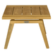 Teak Outdoor Side Table (20" Square) - Admiral - Teak HQ™
