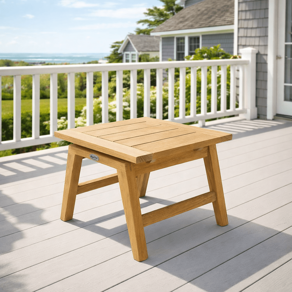 Teak Outdoor Side Table (20