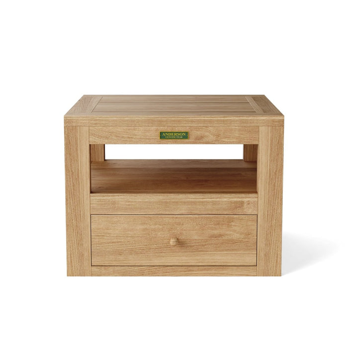 Teak Outdoor Small Table (24" Square) - Copacabana - Teak HQ™