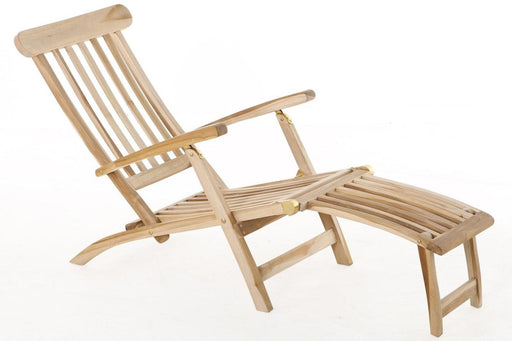 Teak Outdoor Steamer Chair - Monaco - Teak HQ™