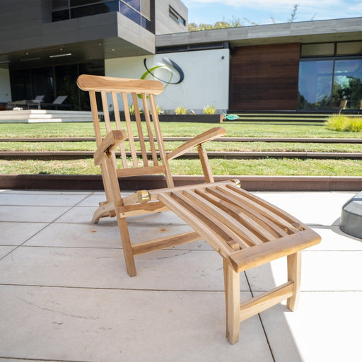 Teak Outdoor Steamer Chair - Monaco - Teak HQ™