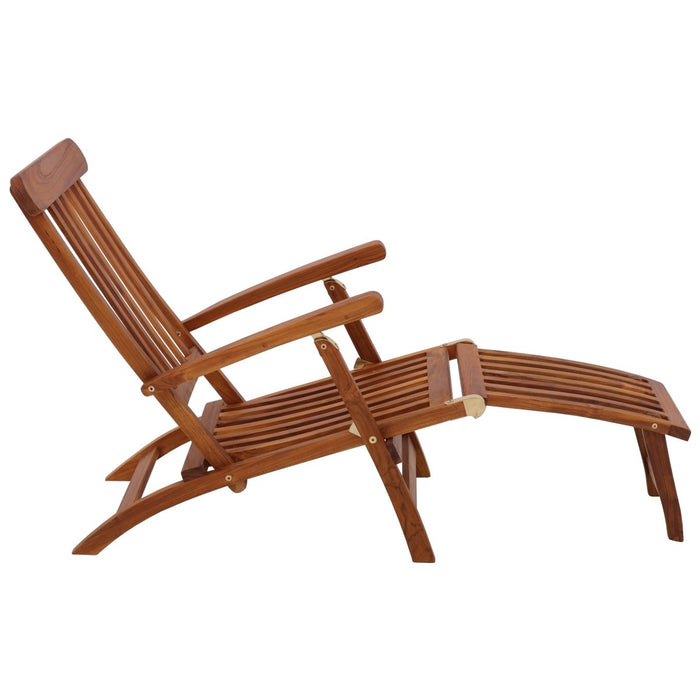 Teak Outdoor Steamer Chair - Monaco - Teak HQ™