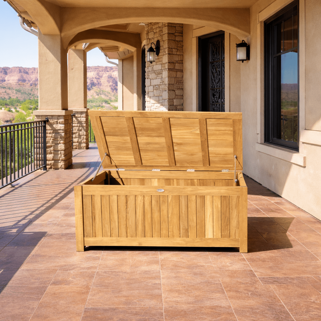 Teak Outdoor Storage Box (60