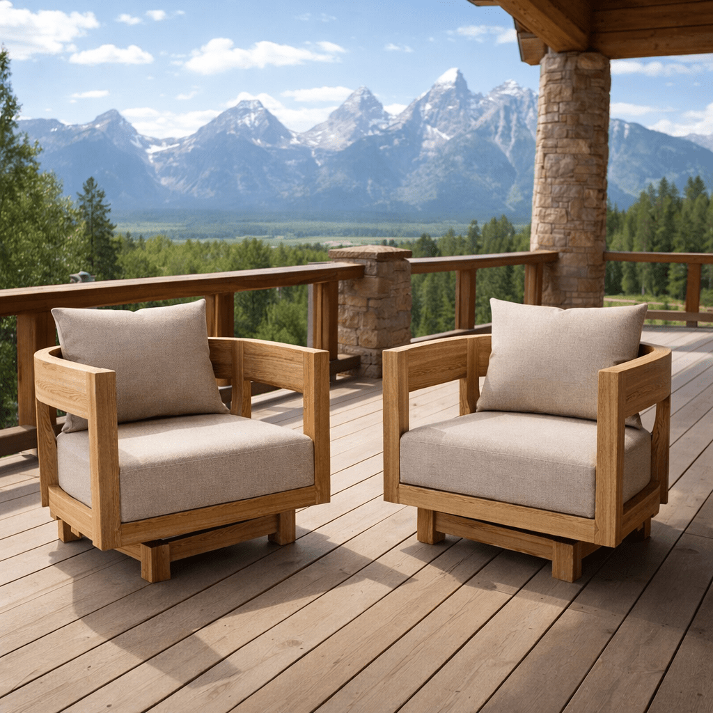 Teak Outdoor Swivel Chair - Coronado (Swivel) - Teak HQ™