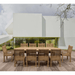 Teak Oval Dining Table and Chairs (10) - Sahara - Teak HQ™