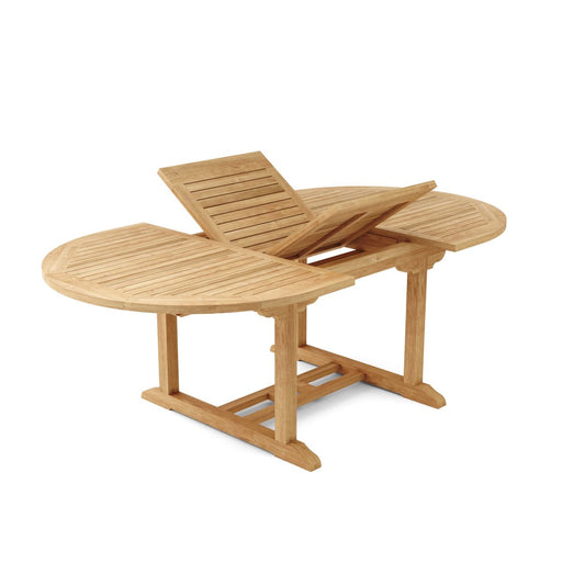 Teak Oval Outdoor Dining Table (87" Long) - Bahama - Teak HQ™