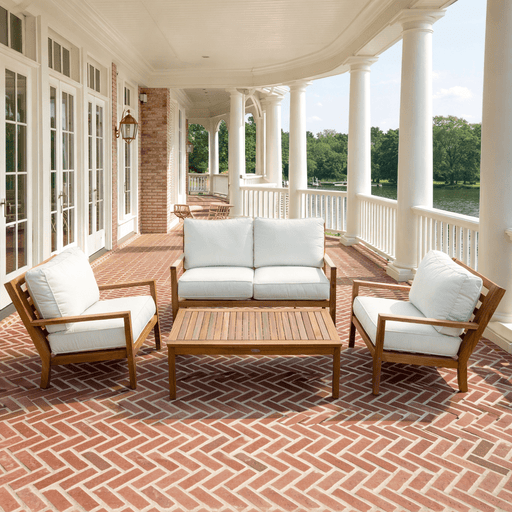 Teak Patio Chair Set - Coastal 4 - Piece Set - Teak HQ™