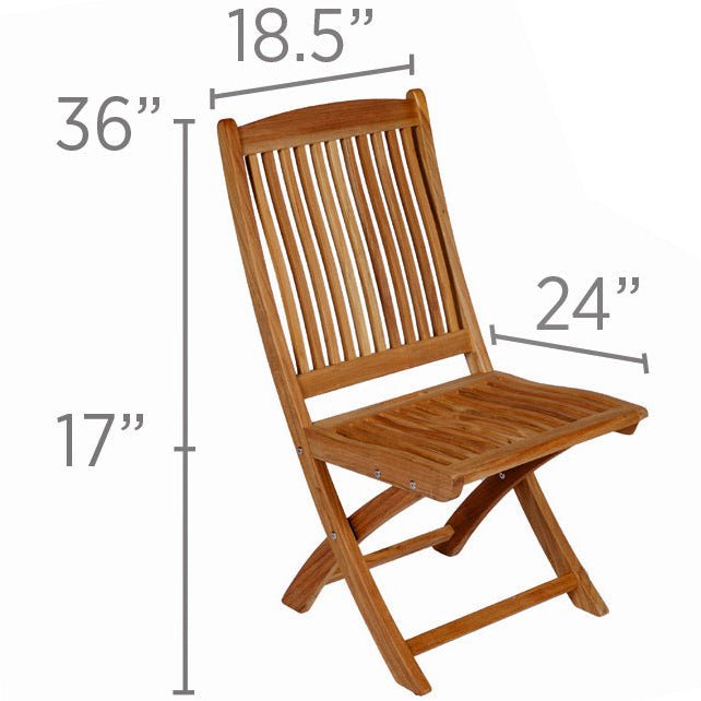 Teak Patio Dining Chair - Sailor - Teak HQ™