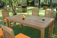 Teak Patio Dining Set - Montage (Table) & Saratoga (6 Chairs) - Teak HQ™