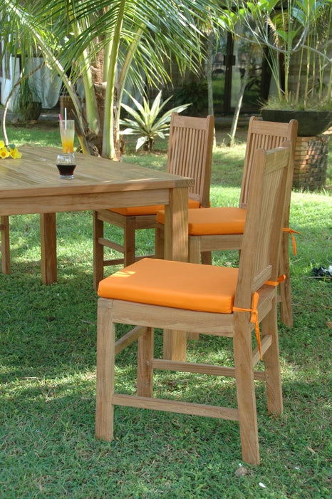 Teak Patio Dining Set - Montage (Table) & Saratoga (6 Chairs) - Teak HQ™