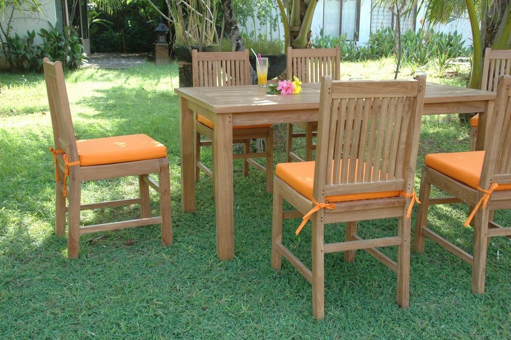 Teak Patio Dining Set - Montage (Table) & Saratoga (6 Chairs) - Teak HQ™