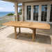 Teak Patio Dining Table (120" Long Rectangle) - Family - Teak HQ™