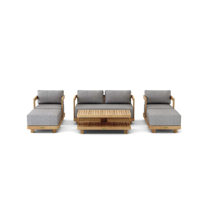 Teak Patio Furniture - Granada 6 - Piece Set - Teak HQ™