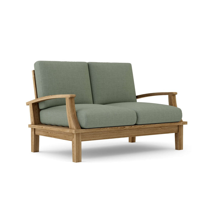 Teak Patio Loveseat - Brianna - Teak HQ™