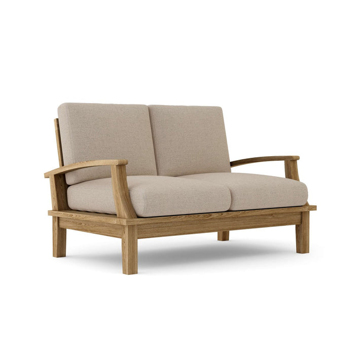 Teak Patio Loveseat - Brianna - Teak HQ™
