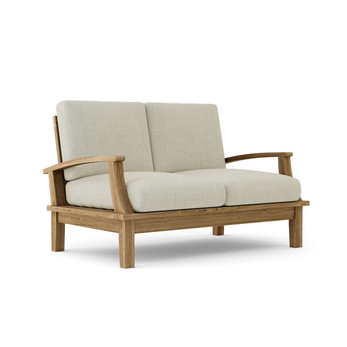 Teak Patio Loveseat - Brianna - Teak HQ™