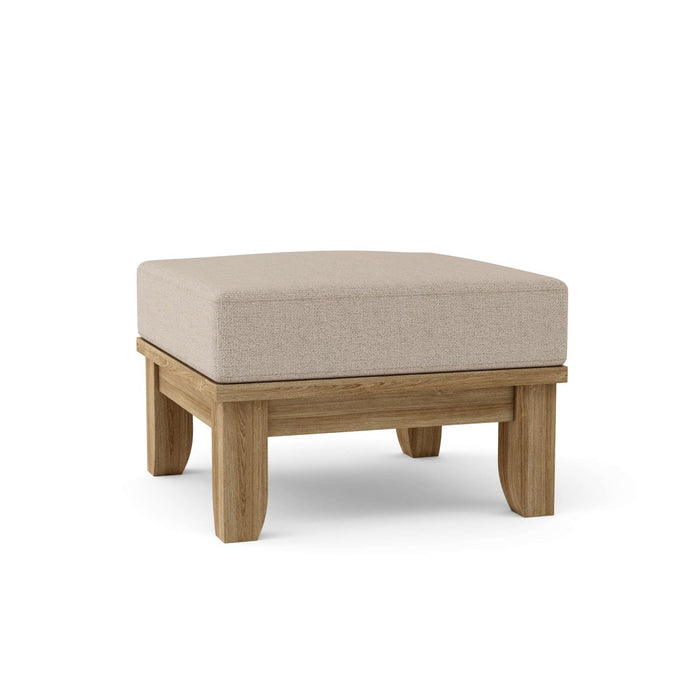 Teak Patio Ottoman - Luxe - Teak HQ™