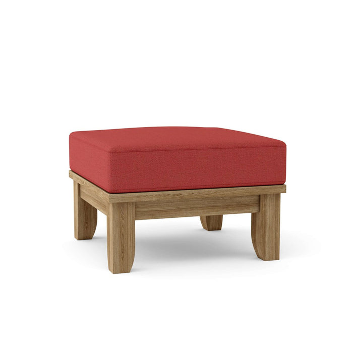 Teak Patio Ottoman - Luxe - Teak HQ™
