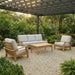 Teak Patio Seating Set - Miami 4 - Piece Set - Teak HQ™