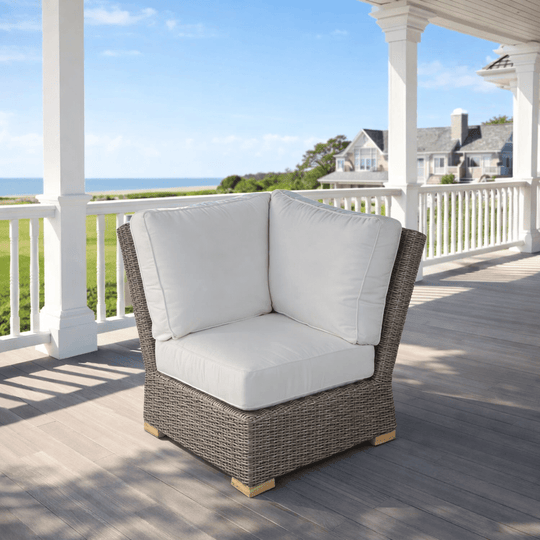 Teak Patio Sectional Corner Piece - Sanibel - Teak HQ™