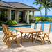 Teak Patio Set - Family (Table) & Florida (6 Chairs) - Teak HQ™