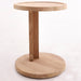Teak Pedestal Side Table (16" Round) - Lumina - Teak HQ™