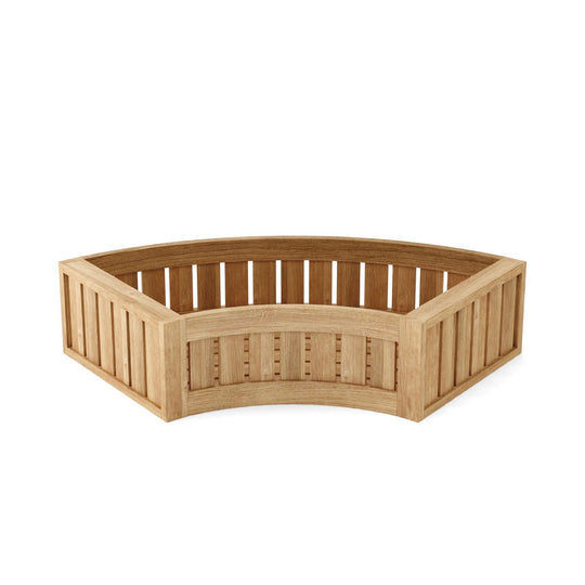 Teak Planter - Arena (Curved) - Teak HQ™