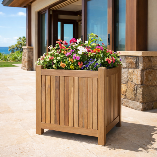 Teak Planter Box - Anderson Teak - Teak HQ™